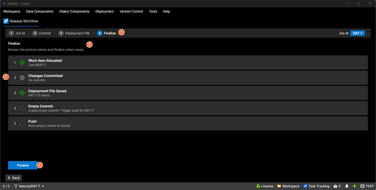 Release Workflow — Step 4: Finalize
